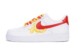 Nike: Красные кроссовки  Air Force 1