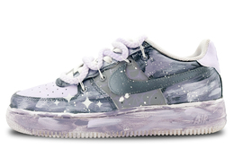 Nike: Фиолетовые кроссовки  Air Force 1