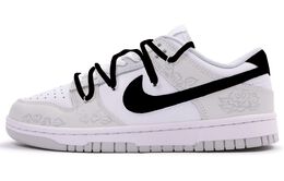Nike: Чёрные кроссовки  Dunk