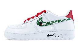 Nike: Белые кроссовки  Air Force 1