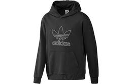 Adidas Originals: Чёрная толстовка 