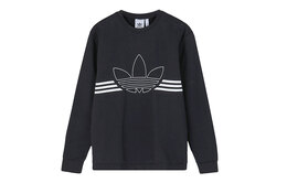 Adidas Originals: Чёрная толстовка 