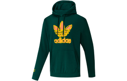 Adidas Originals: Зелёная толстовка 