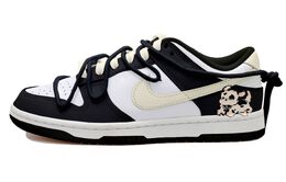Nike: Чёрные кроссовки  Dunk