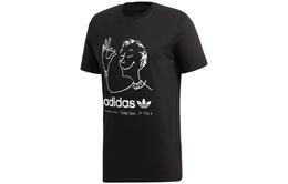 Adidas Originals: Чёрная футболка 