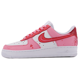 Nike: Розовые кроссовки  Air Force 1