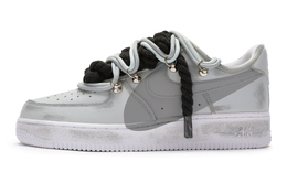 Nike: Серые кроссовки  Air Force 1