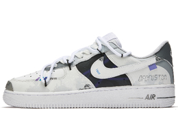 Nike: Серые кроссовки  Air Force 1