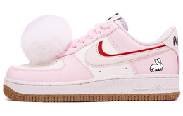 Nike: Розовые кроссовки  Air Force 1