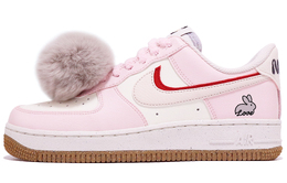 Nike: Розовые кроссовки  Air Force 1