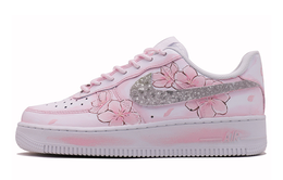 Nike: Розовые кроссовки  Air Force 1