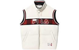 Fila: Бежевый жилет 