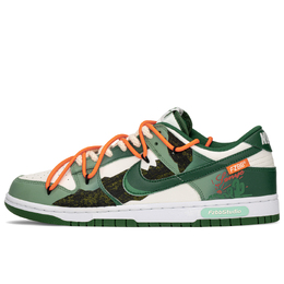 Nike: Оранжевые кроссовки  Dunk