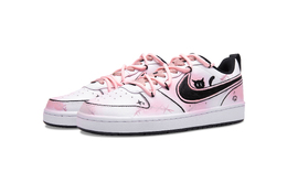 Nike: Чёрные кроссовки  Court