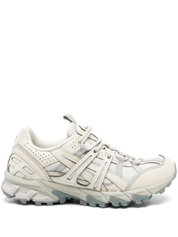 Asics: Зелёные кроссовки  Gel