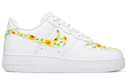 Nike: Белые кроссовки  Air Force 1