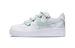 Nike: Зелёные кроссовки  Air Force 1