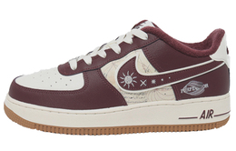 Nike: Бордовые кроссовки  Air Force 1