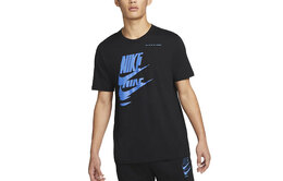 Nike: Чёрная футболка 