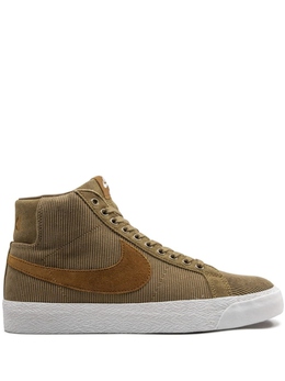 Nike: Коричневые кеды  SB Zoom Blazer Mid