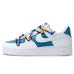 Nike: Голубые кроссовки  Air Force 1