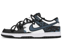 Nike: Чёрные кроссовки  Dunk