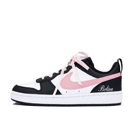 Nike: Чёрные кроссовки  Court