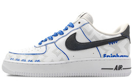 Nike: Чёрные кроссовки  Air Force 1