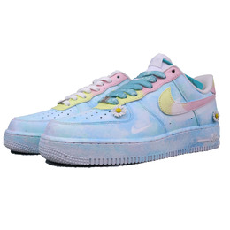 Nike: Светлые кроссовки  Air Force 1