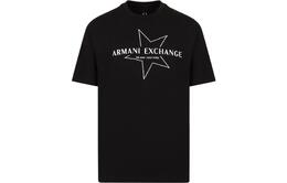 Armani Exchange: Чёрная футболка 