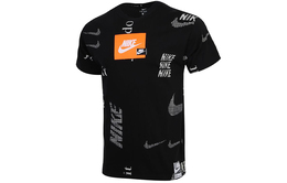 Nike: Чёрная футболка 