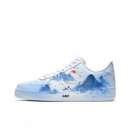 Nike: Белые кроссовки  Air Force 1