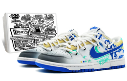 Nike: Белые кроссовки  Dunk