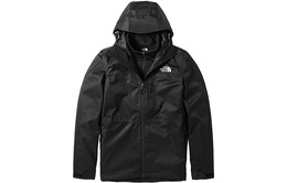 The North Face: Чёрная куртка 