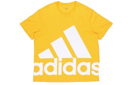 Adidas: Жёлтая футболка 