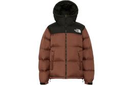 The North Face: Коричневый пуховик 