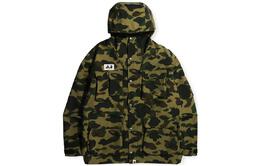 A BATHING APE: Зелёная куртка 