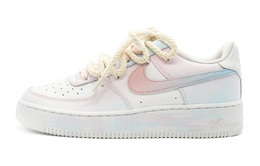 Nike: Розовые кроссовки  Air Force 1