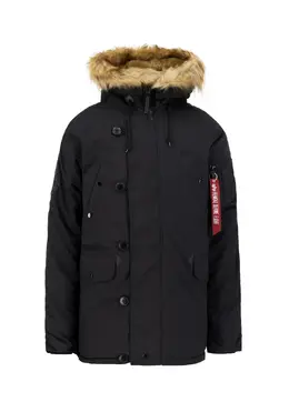 Alpha Industries: Зимний пуховик 