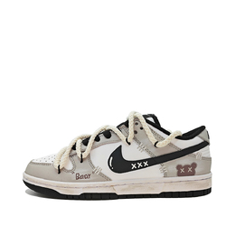 Nike: Серые кроссовки  Dunk
