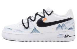 Nike: Голубые кроссовки  Air Force 1