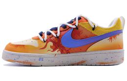 Nike: Оранжевые кроссовки  Court