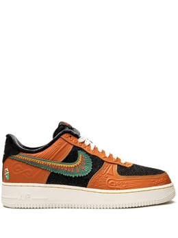 Nike: Оранжевые кроссовки  Air Force 1
