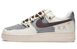 Nike: Серые кроссовки  Air Force 1
