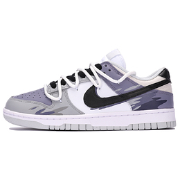 Nike: Фиолетовые кроссовки  Dunk