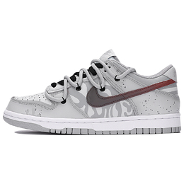 Nike: Серые кроссовки  Dunk