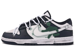 Nike: Чёрные кроссовки  Dunk