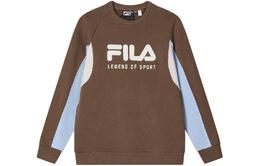 Fila: Коричневая толстовка 