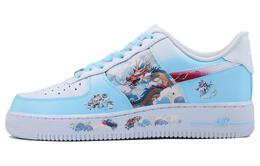 Nike: Голубые кроссовки  Air Force 1