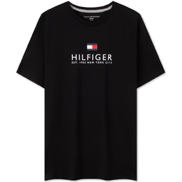 Tommy Hilfiger: Чёрная футболка 